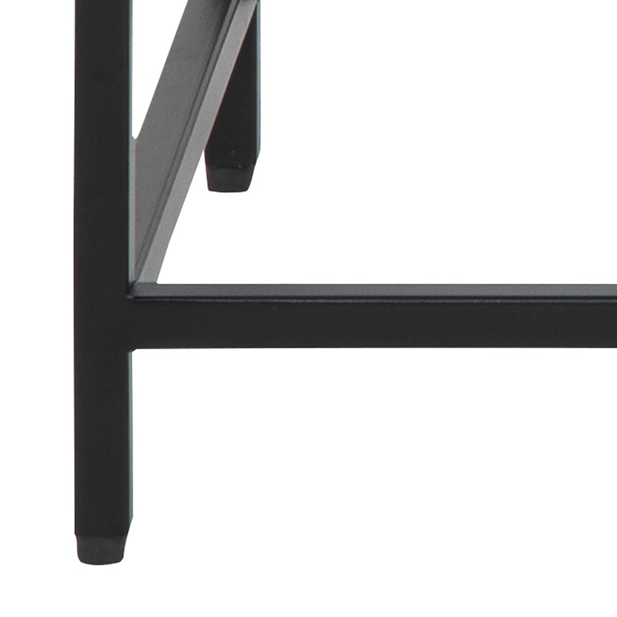 Aarhus Bijzettafel - 100 x 35 cm - Zwart