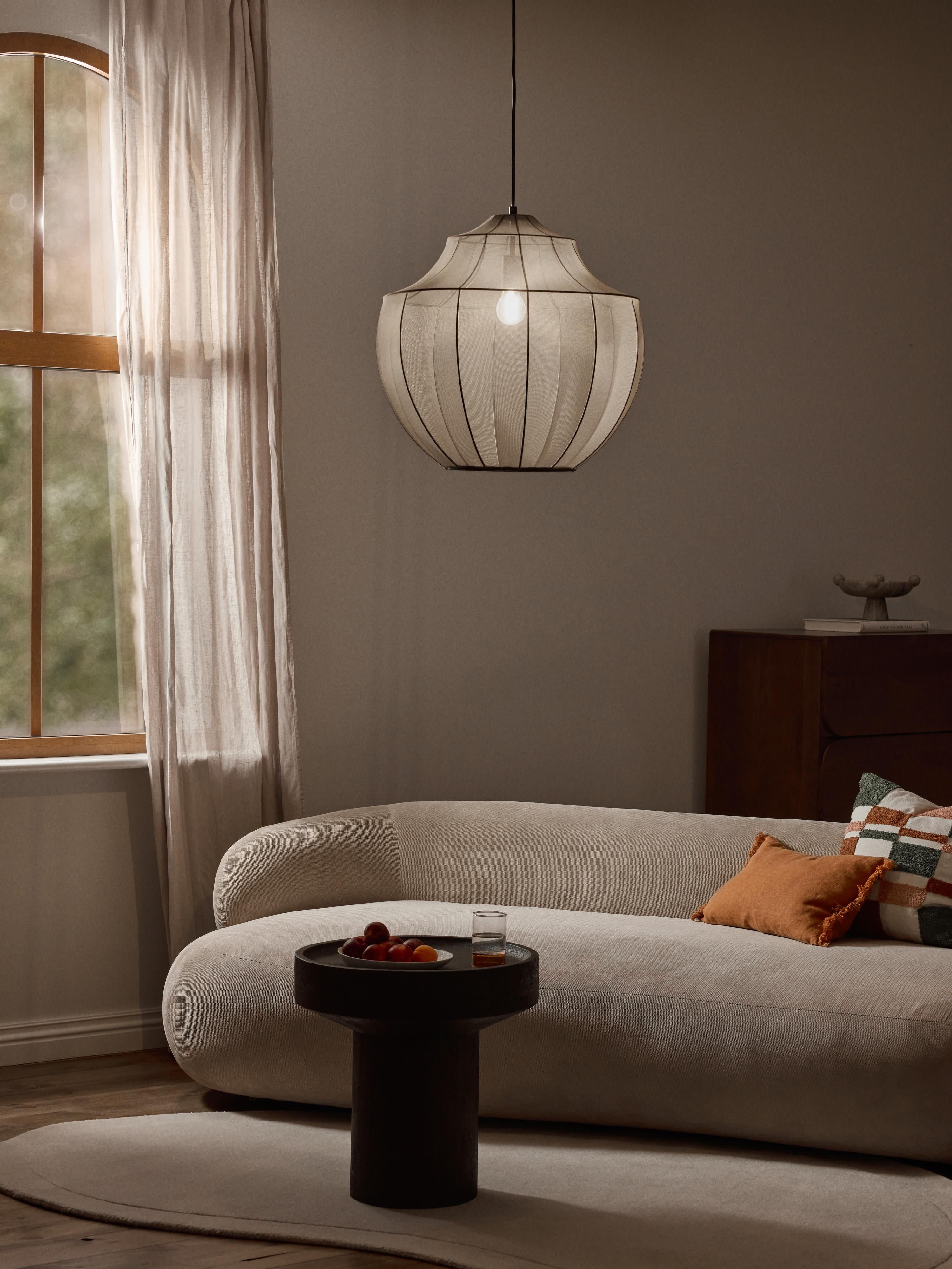 Hanglamp Beau van netstof