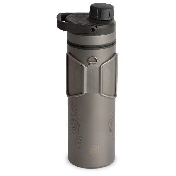 GRAYL - UltraPress Purifier Titanium Bottle - Filtre à eau