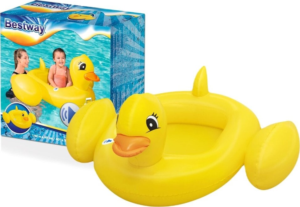 Oppustelig Båd Til Børn - And Med Lyd - Bestway