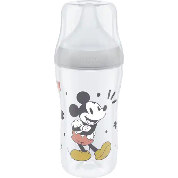 Perfect Match Babyflasche Mickey Mouse mit Temperature Control, ab 3 Monate, 260 ml