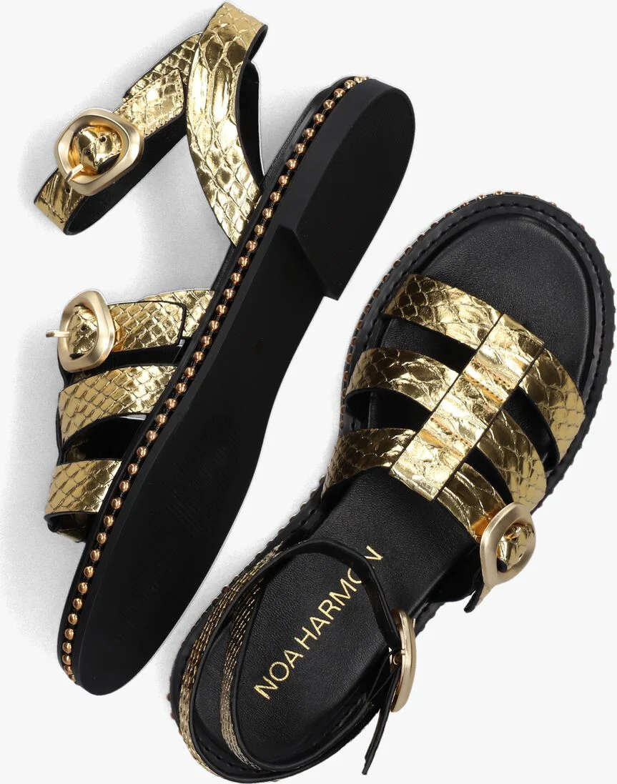 NOA HARMON gouden noa harmon sandalen 9737