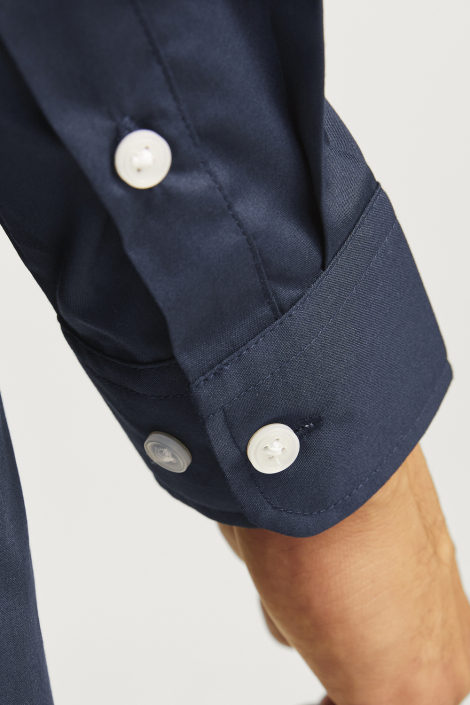 JJ Rebel blauwe heren overhemd