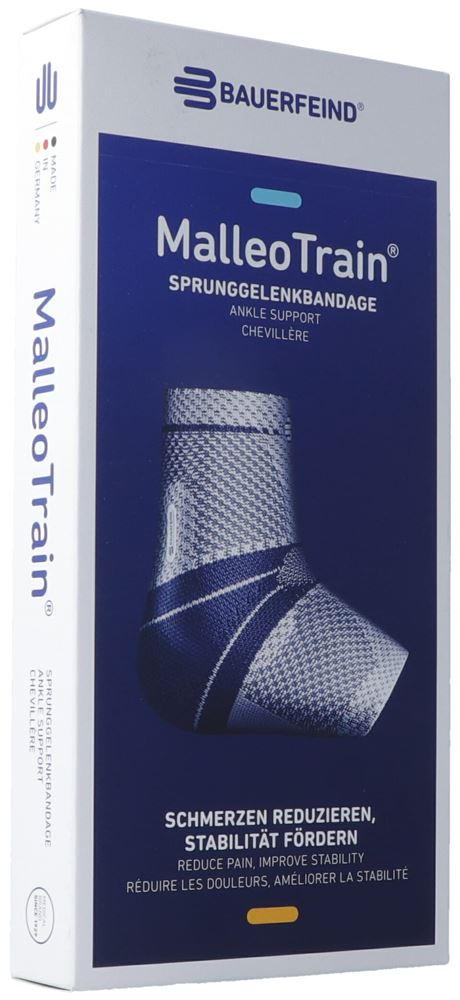 Bauerfeind MalleoTrain Aktivbandage<br>1 Stück, Gr4, rechts titan