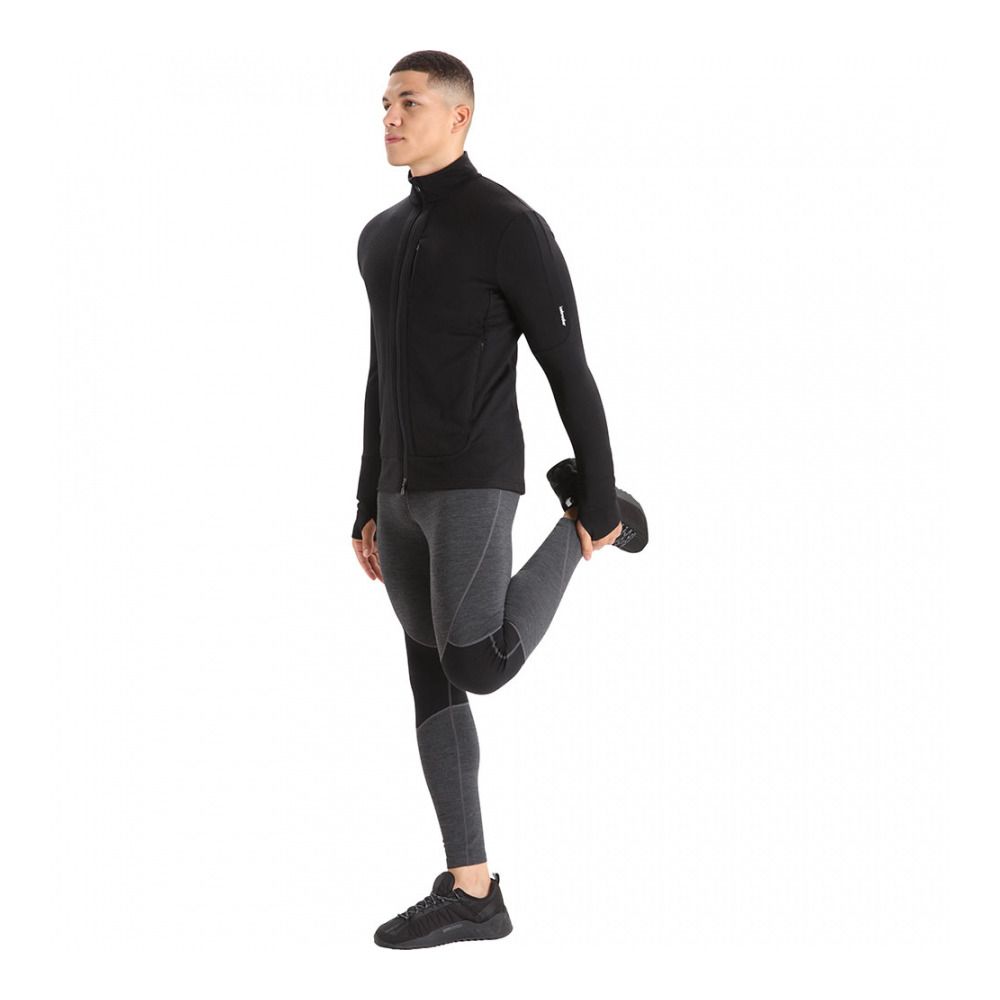 Icebreaker QUANTUM III - Sweat Homme black