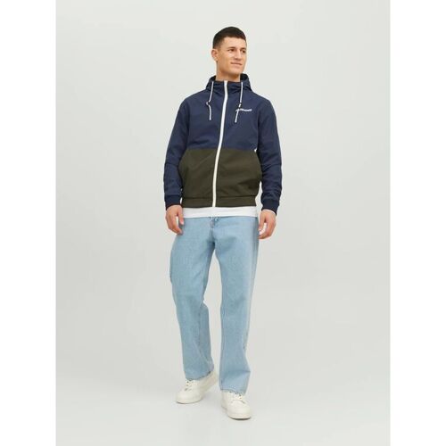 Jack & Jones - 12200208 RUSH-NAVY/ROSIN/WHITE Azul