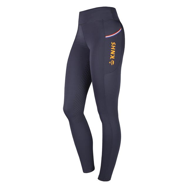 Rijlegging KNHS Full Grip Donkerblauw-oranje