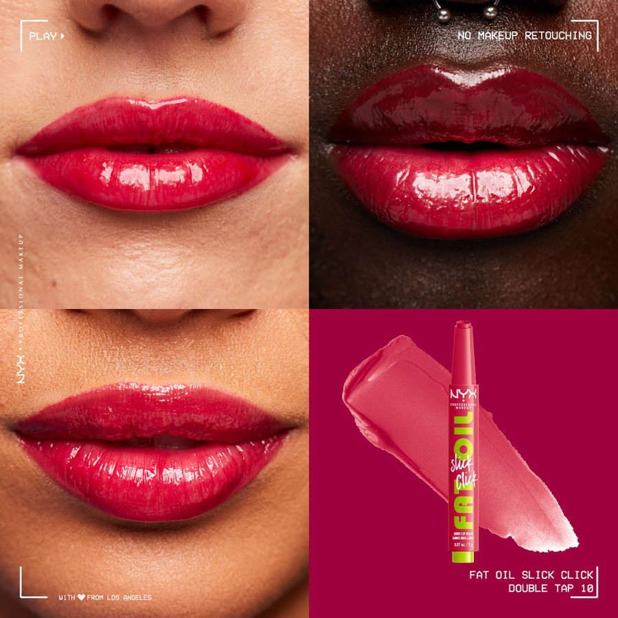 NYX Professional Makeup Fat Oil Slick Click Lip Balm Double Tap 10 2,3ml