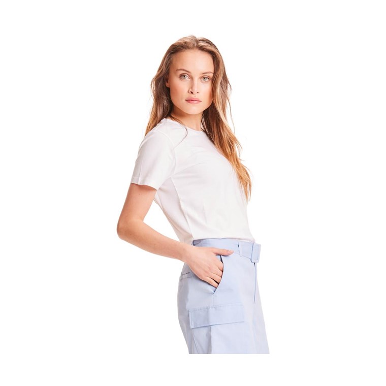 KnowledgeCotton Apparel Rosa Save The Earth Printed T-Shirt Women