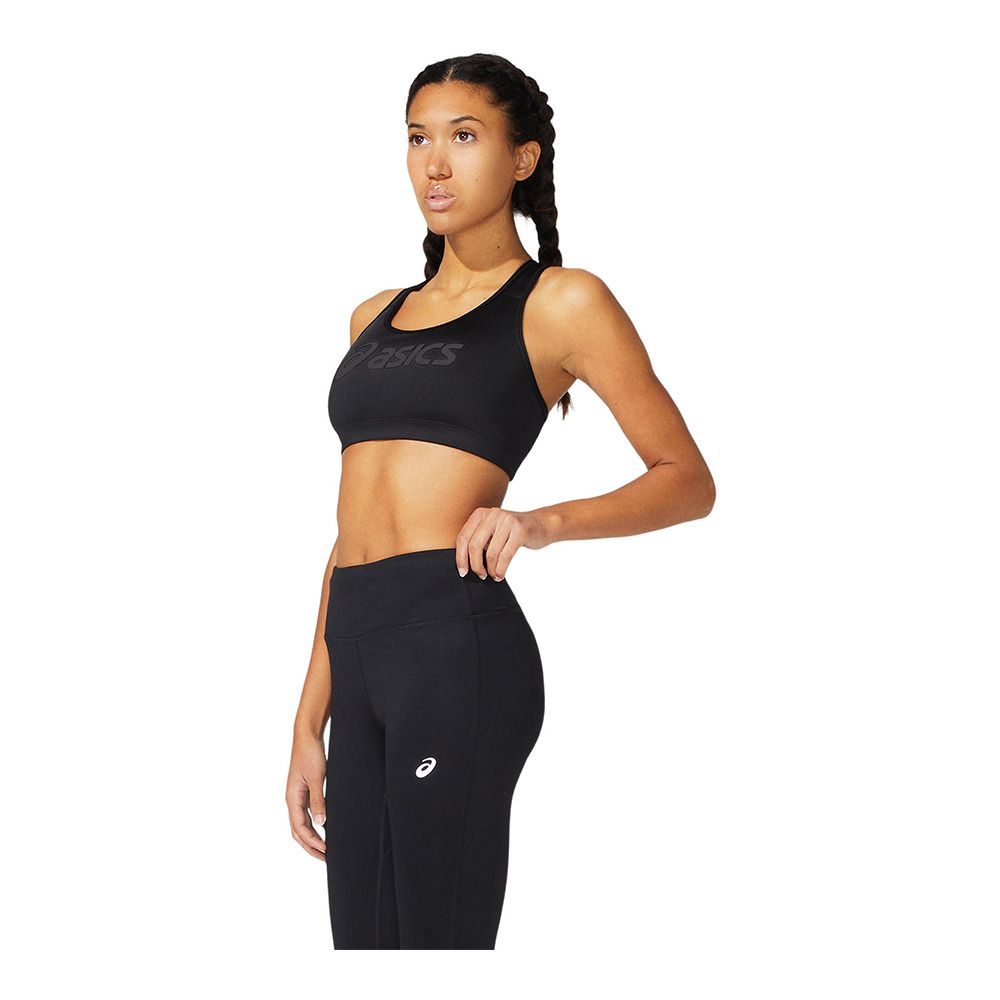 Asics CORE ASICS LOGO - Brassière Femme performance black/performance black