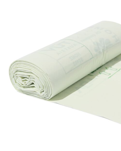sacs-poubelle à pédale compostables 25 L - lot de 10