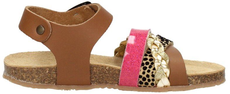 Keq Meiden Sandalen cognac