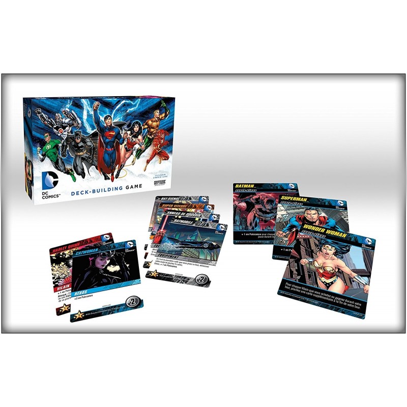 DC Comics - Deck-building game + carte bonus Skitter