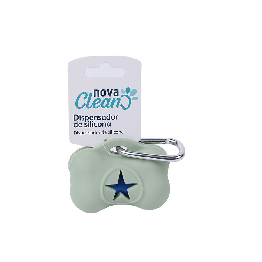 Porta-sacos de silicone Nova Clean para cães