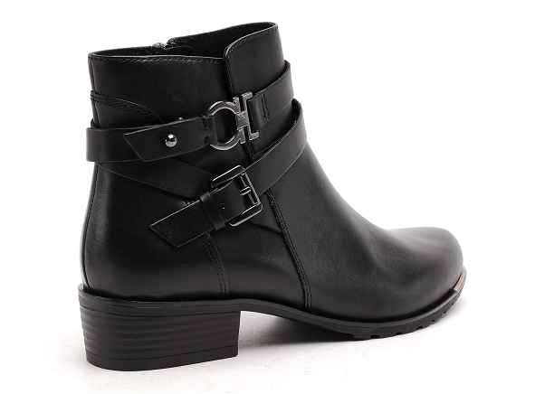 Caprice boots bottine plates femme 2530929 noir