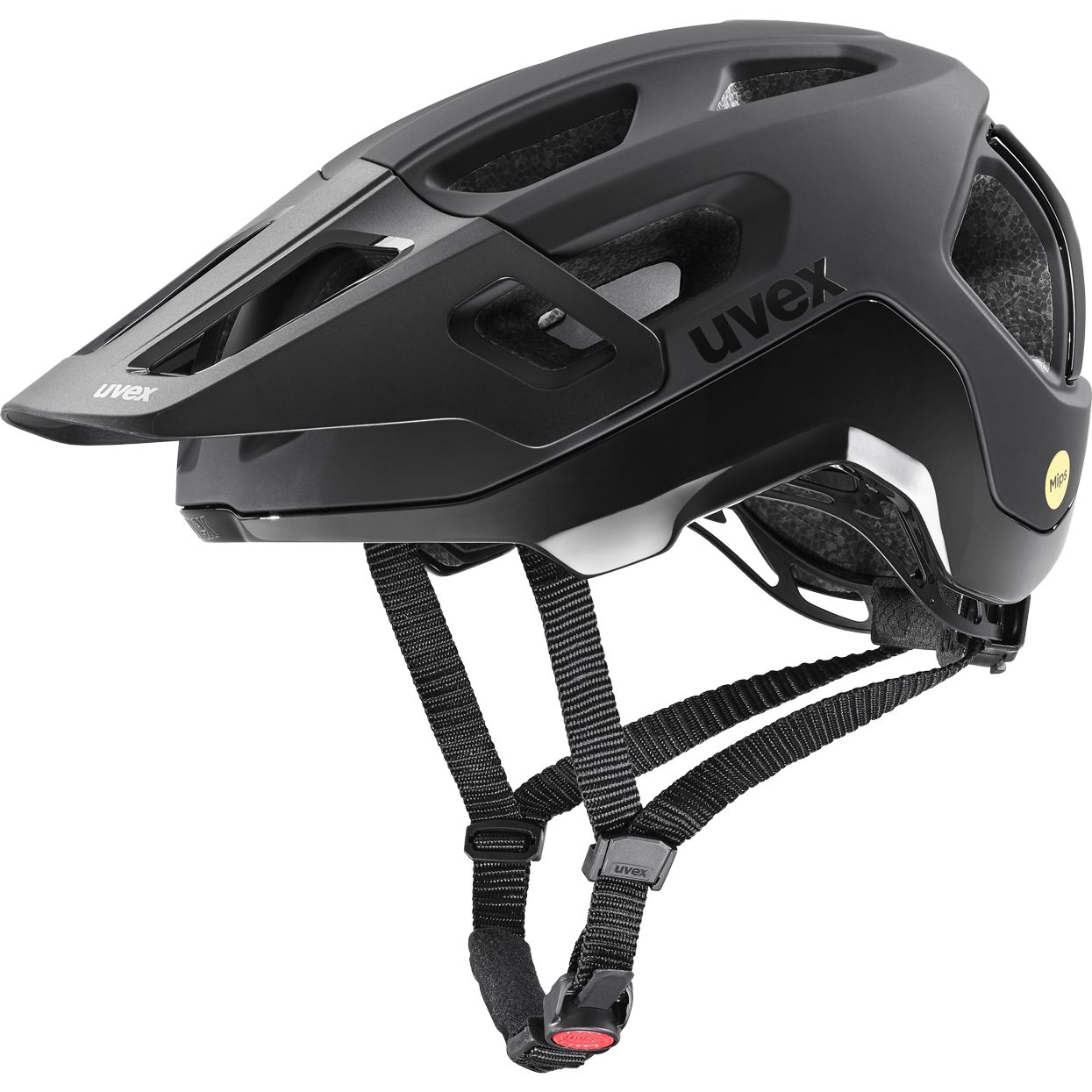 Uvex react Mips® Fahrradhelm mattschwarz