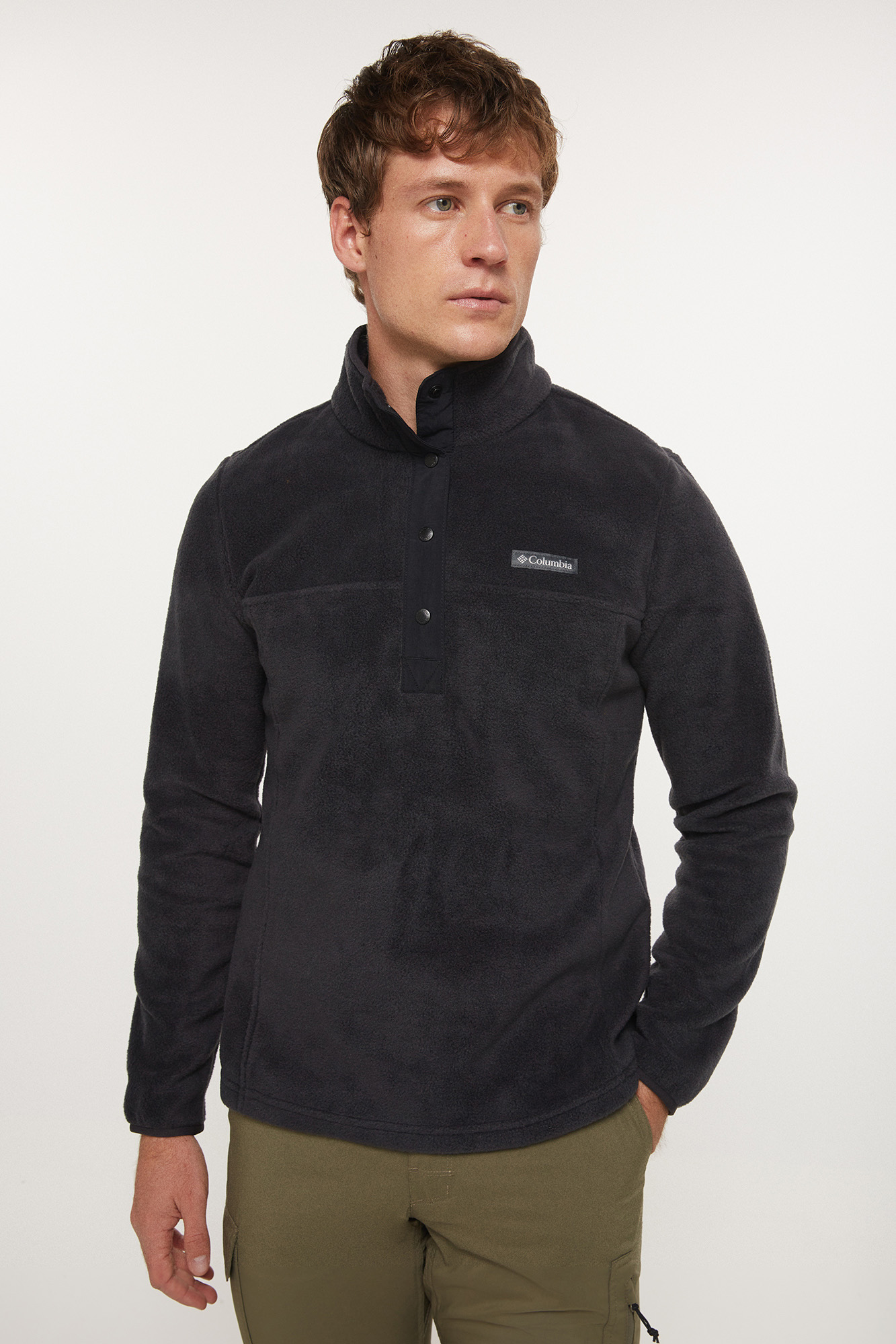 Fleece Columbia™ Benton Springs™ com fecho de pressão médio