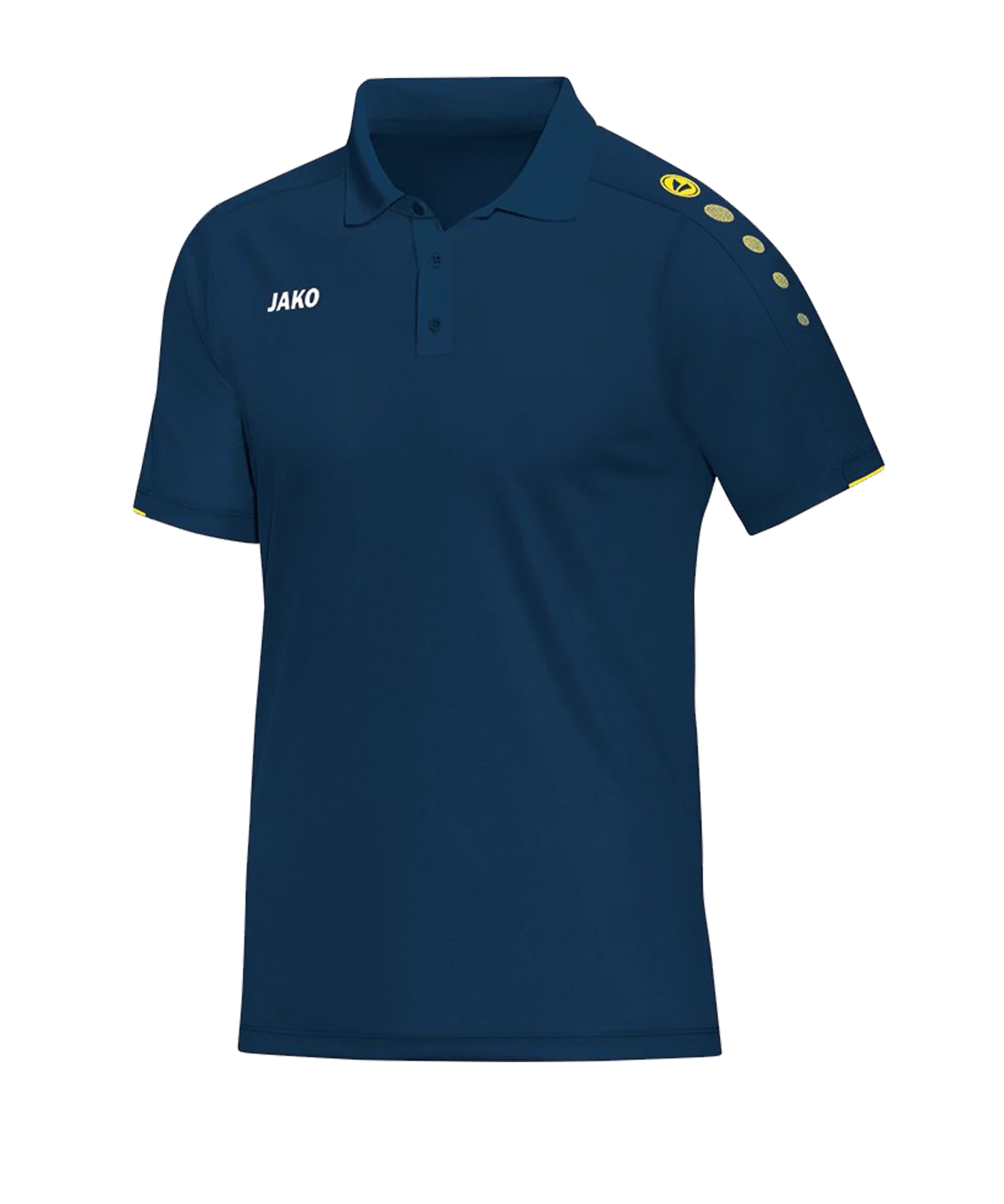JAKO Classico Poloshirt Kids Blau Gelb F42