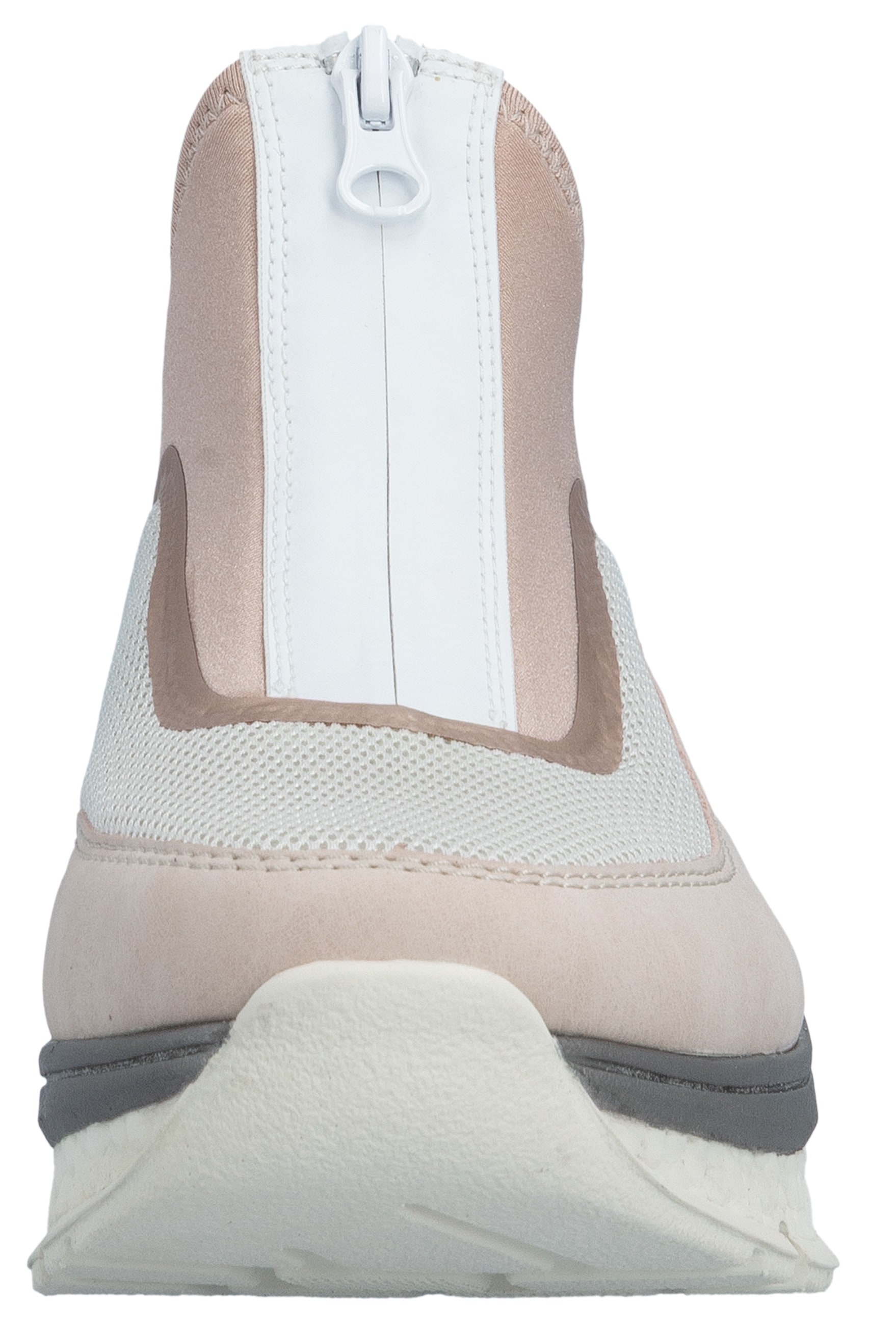 Rieker Schlupfboots  , Keilabsatz, Freizeitschuh, High Top-Sneaker, Reissverschluss