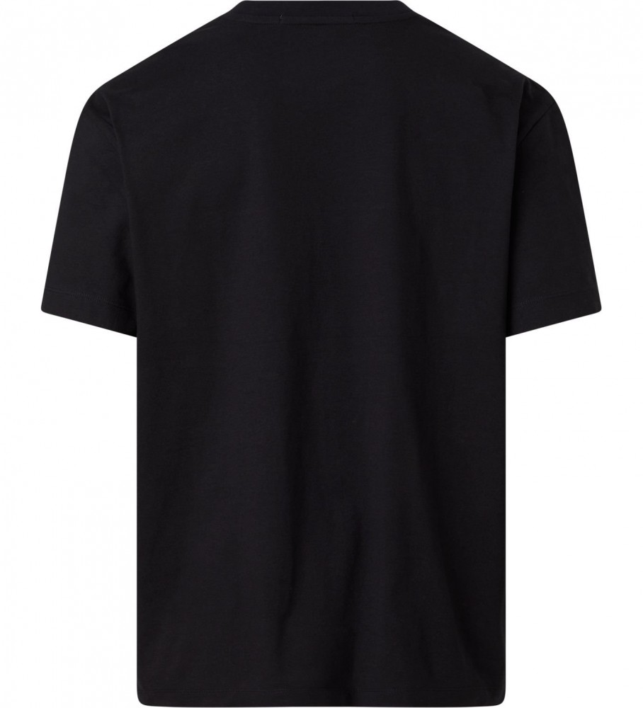 Camiseta Calvin Klein Relaxed Color Block preta