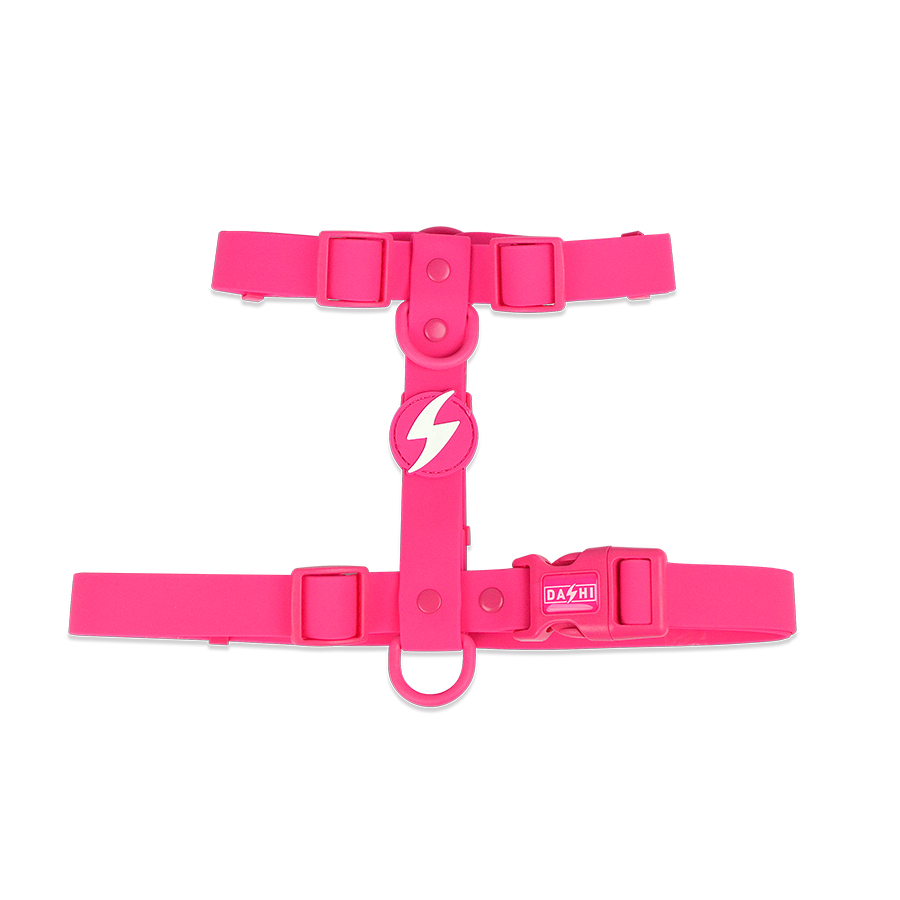 Coleira para cães Dashi rosa TPU
