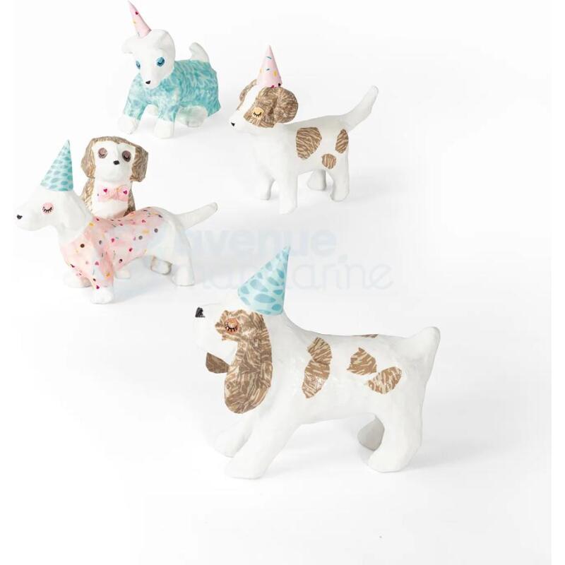 Coffret créatif, Décopatch, Chiens - Multicolore
