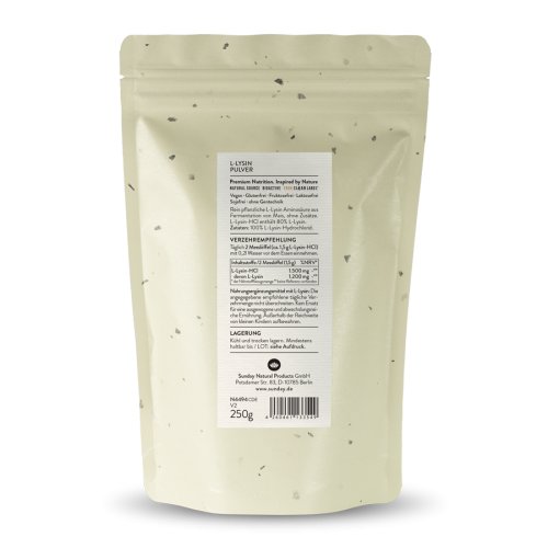 Sunday Natural Products  L-Lysin Pulver