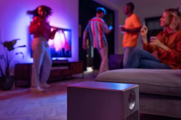 Philips TAW8506 - Subwoofer - trådløs - Wi-Fi - App-kontrolleret - 150 Watt - 8