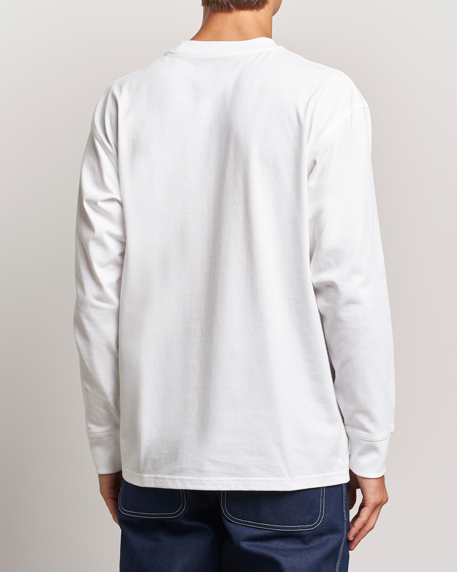 Carhartt WIP American Script Long Sleeve T-Shirt White