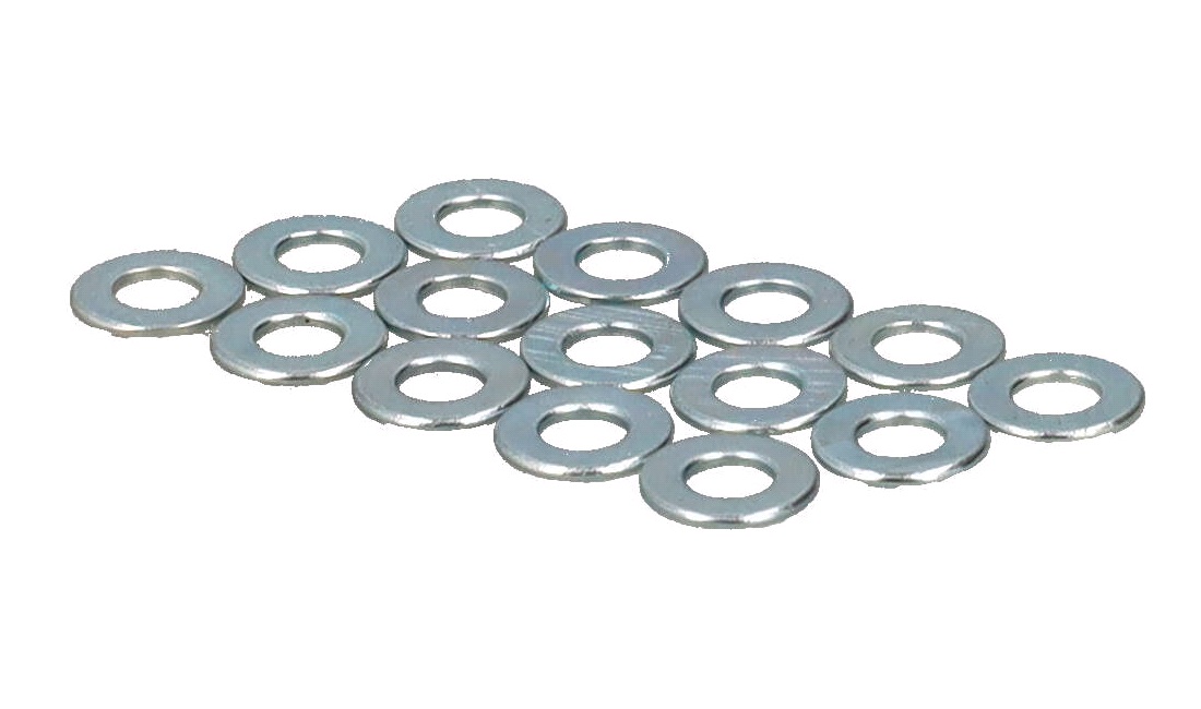 Spændeskiver M4 4,3x9x0,8 mm - 15 stk.