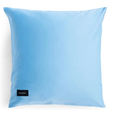 Kopfkissenbezug Pure Satin, Hellblau (baby blue), 80 × 80 cm