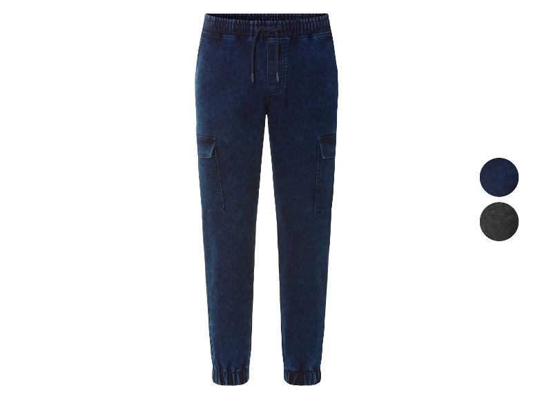 Heren denim joggers