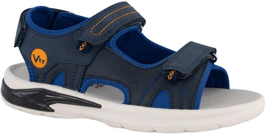 Vty sandalen donkerblauw zwart