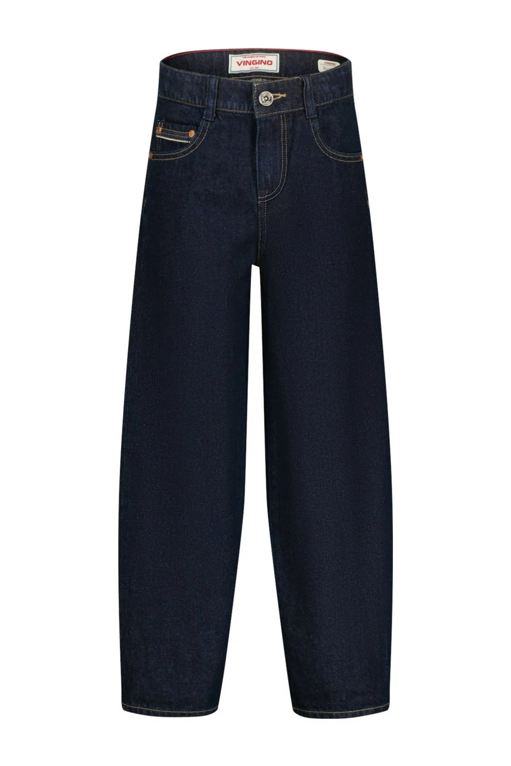 Vingino loose fit jeans dark blue denim