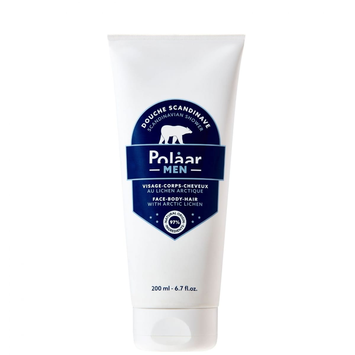 Polaar Men Polaar Men Douche Scandinave Visage, Corps &  Cheveux au Lichen Arctique