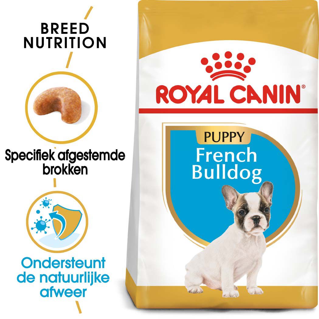 Royal Canin Franse Bulldog Puppy - Hondenvoer - 10 Kilogram - gevogelte