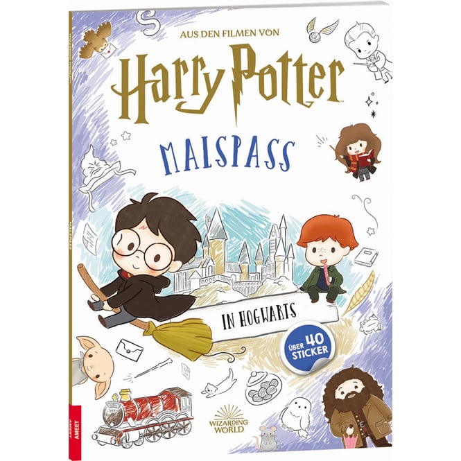 Harry Potter - Wizarding World™ - Malspass - In Howarts - Über 40 Sticker