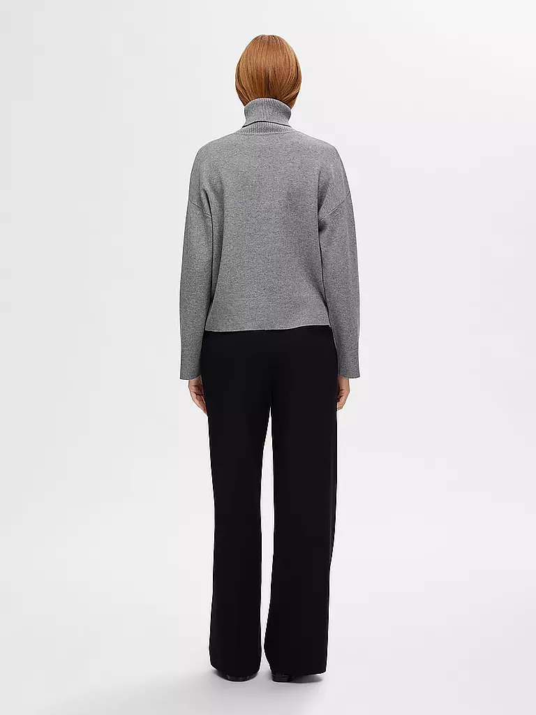 SELECTED FEMME Rollkragenpullover  SLFKAMMA grau