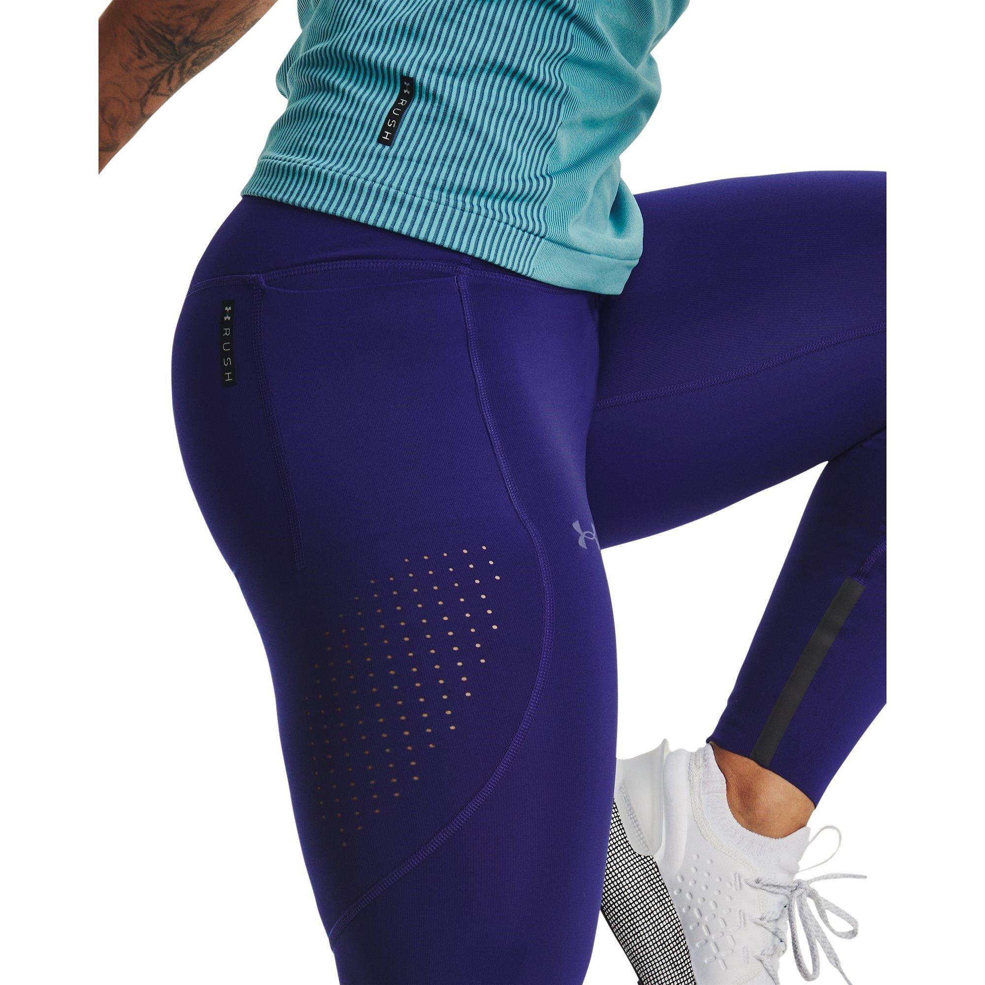 Under Armour UA Slim Fit Ankle Length Perforated Leggings Womens