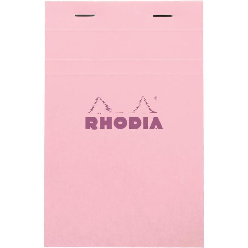 Rhodia bloc agrafé COULEURS N°14 5/5 80 feuillets microperforés, couvertures assorties - Assortis