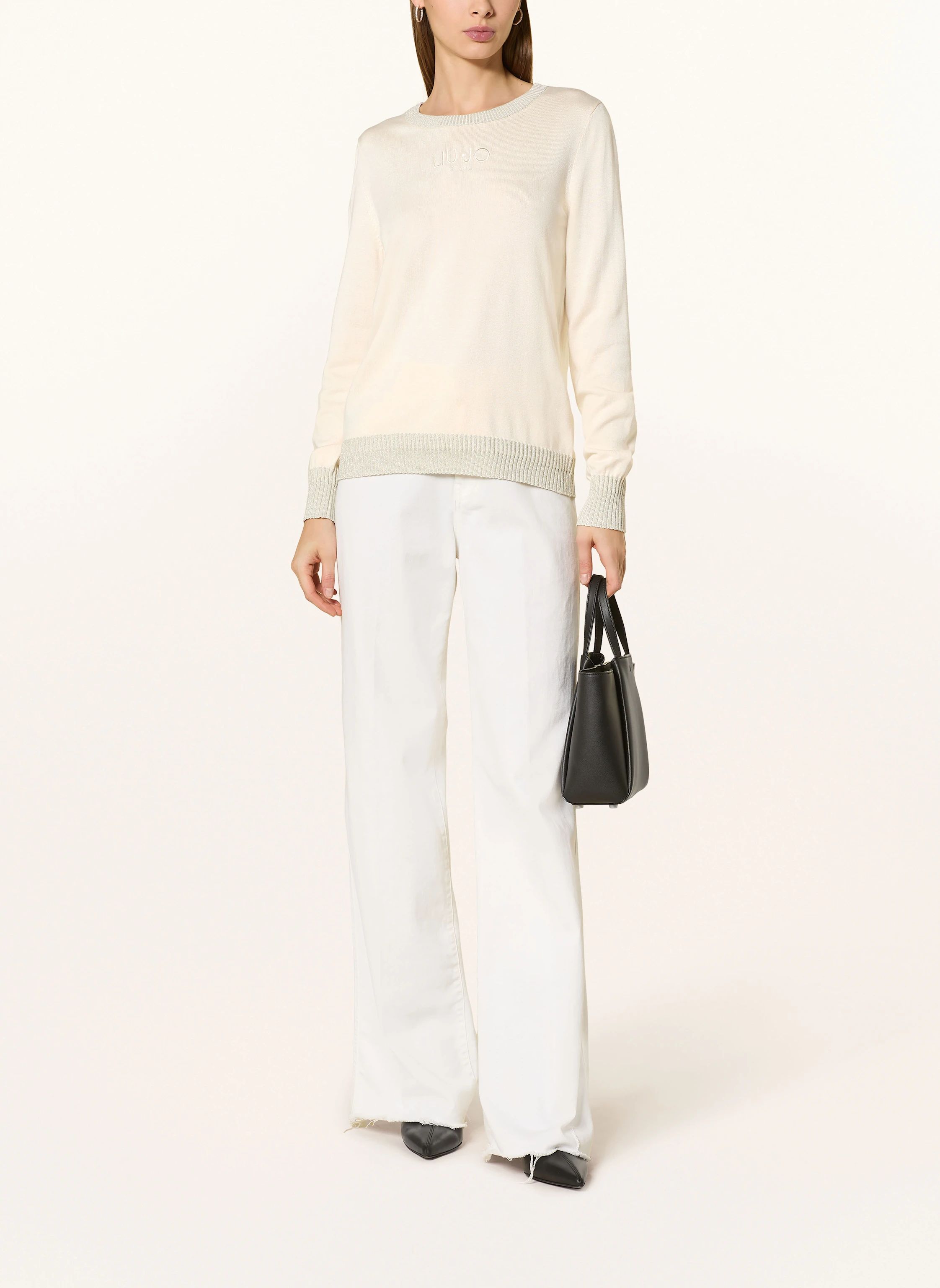 LIU JO Pullover mit Glitzergarn
