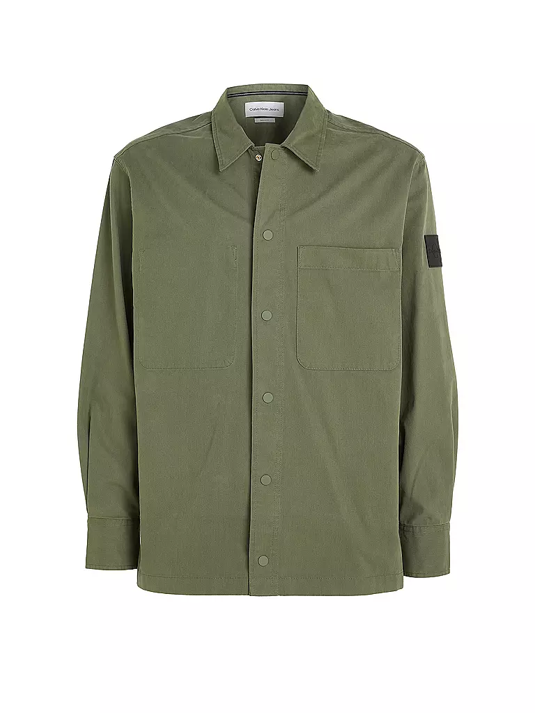 CALVIN KLEIN JEANS Overshirt olive