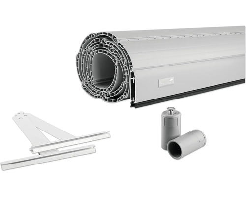 Schellenberg rolluik complete set Systeem Maxi B 900 x H 1100 mm grijs
