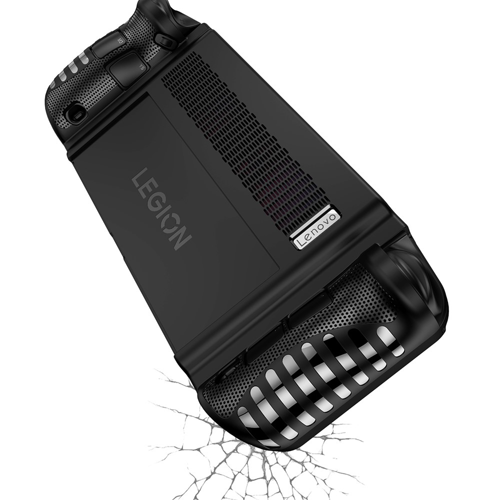 Lenovo Legion Go Gummi Case Schutzhülle Abdeckung - Schwarz