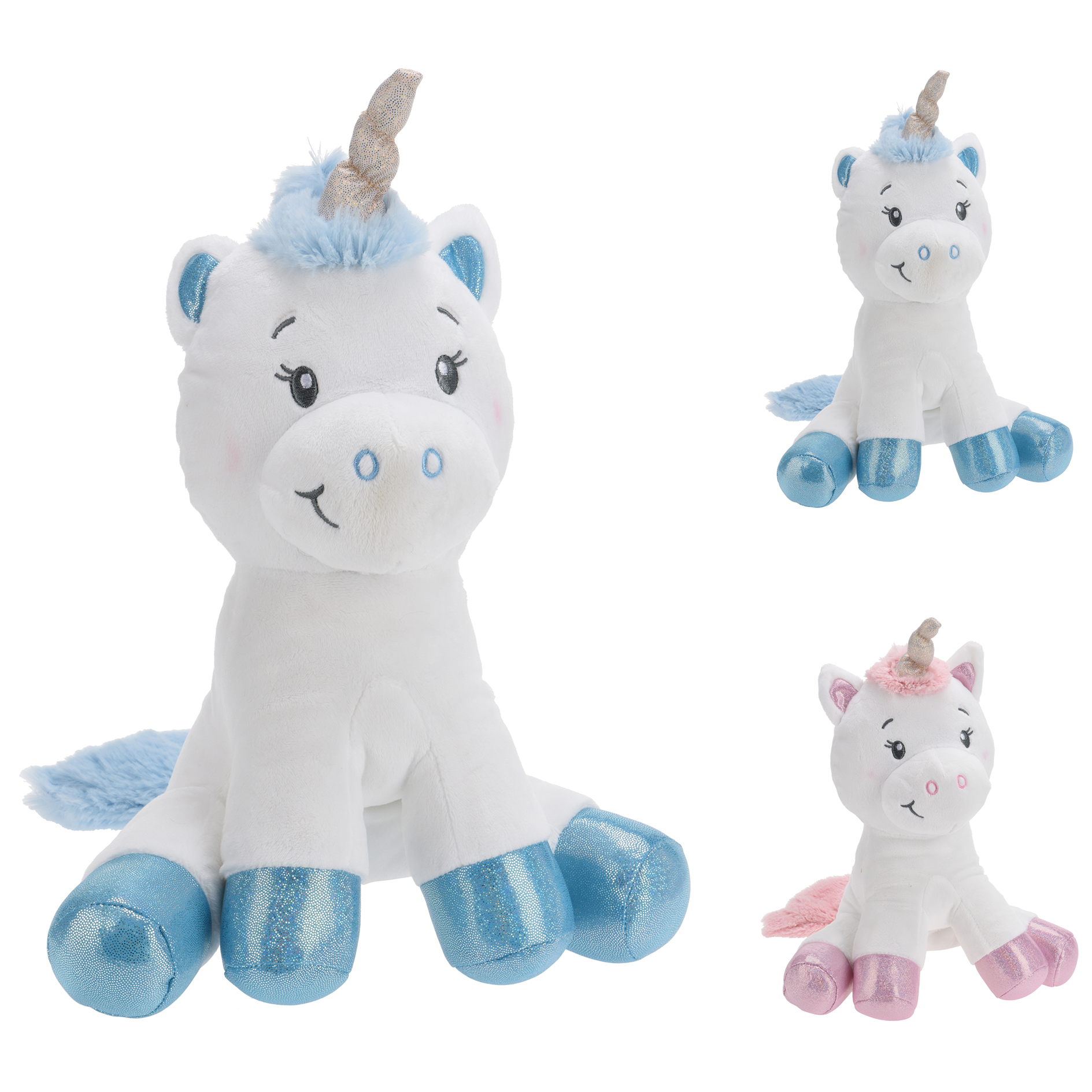 Plüschtier Einhorn - 2-fach sortiert