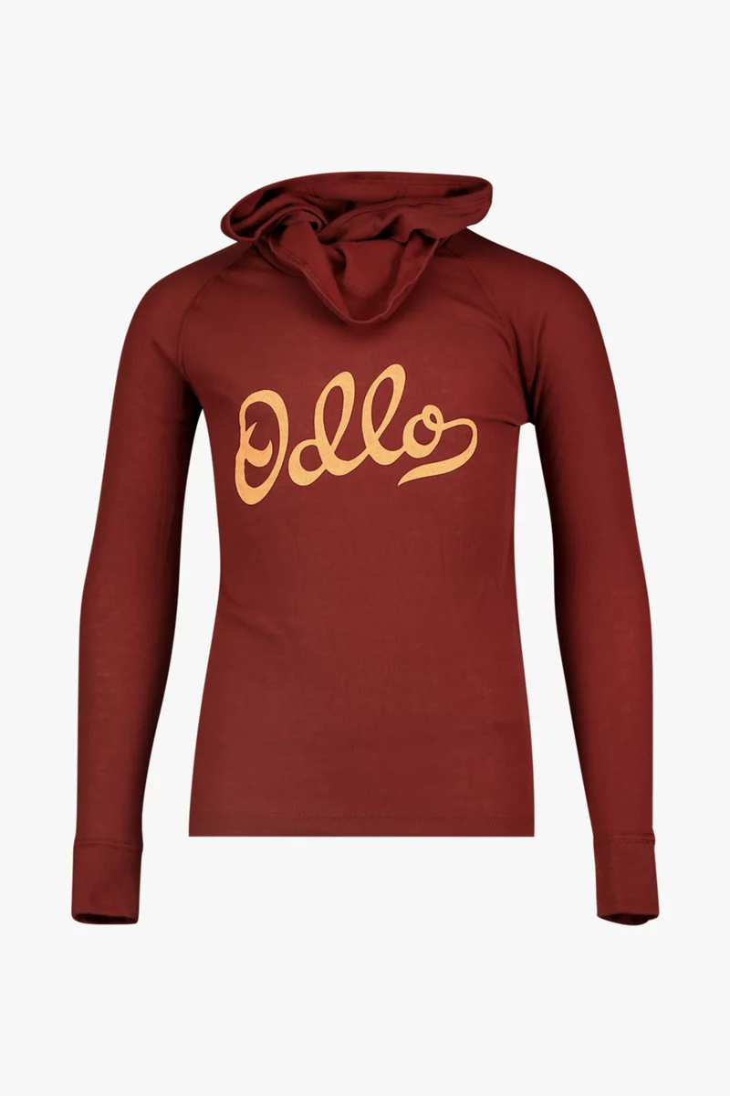 Odlo Active Warm ECO Hood Kinder Thermo Longsleeve