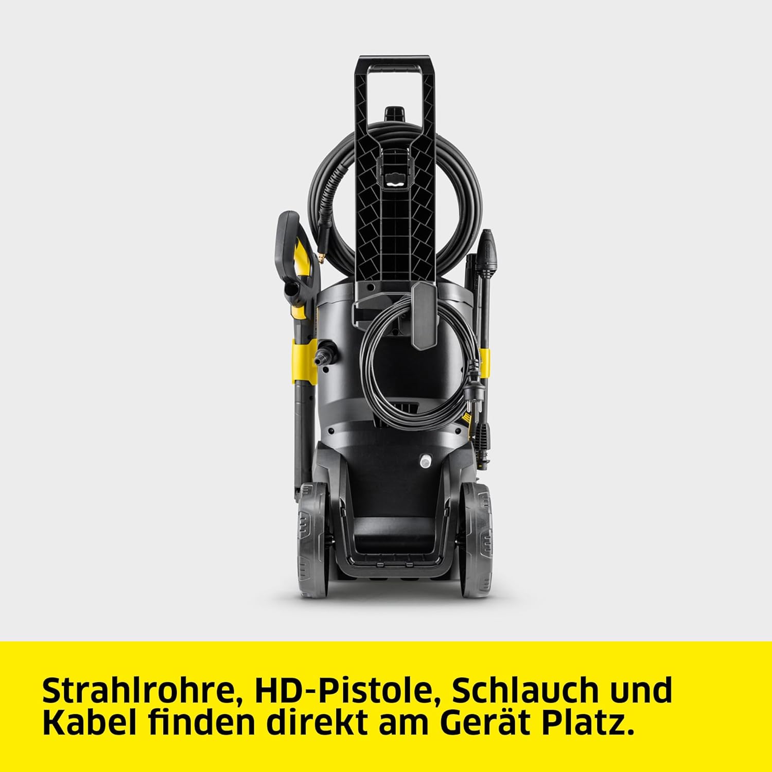 Kärcher Hochdruckreiniger K 7 WCM FJ, Druck: max. 180 bar, Fördermenge: 600 l/h, Flächenleistung: 60 m²/h, Gewicht: 17,1 kg, HD-Pistole, Vario Power-Strahlrohr, Dreckfräser, Schaumdüse