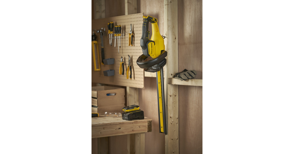 Stanley18V FATMAX V20 accu heggenschaar - 2.0Ah accu  (Geel/zwart, 50 cm,  Accu en oplader inbegrepen)