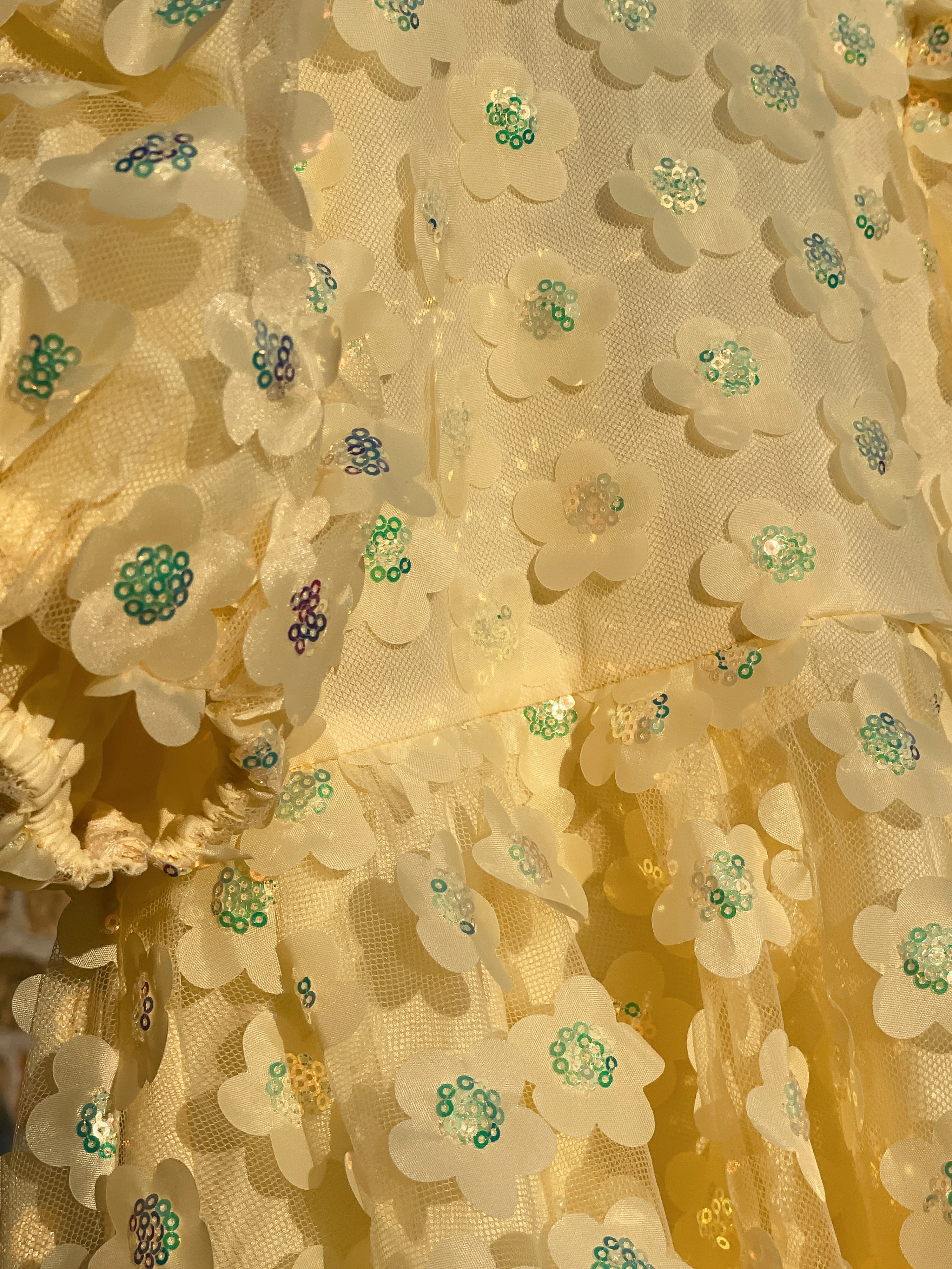 Sally kjole - fairy butter flower - 2Y
