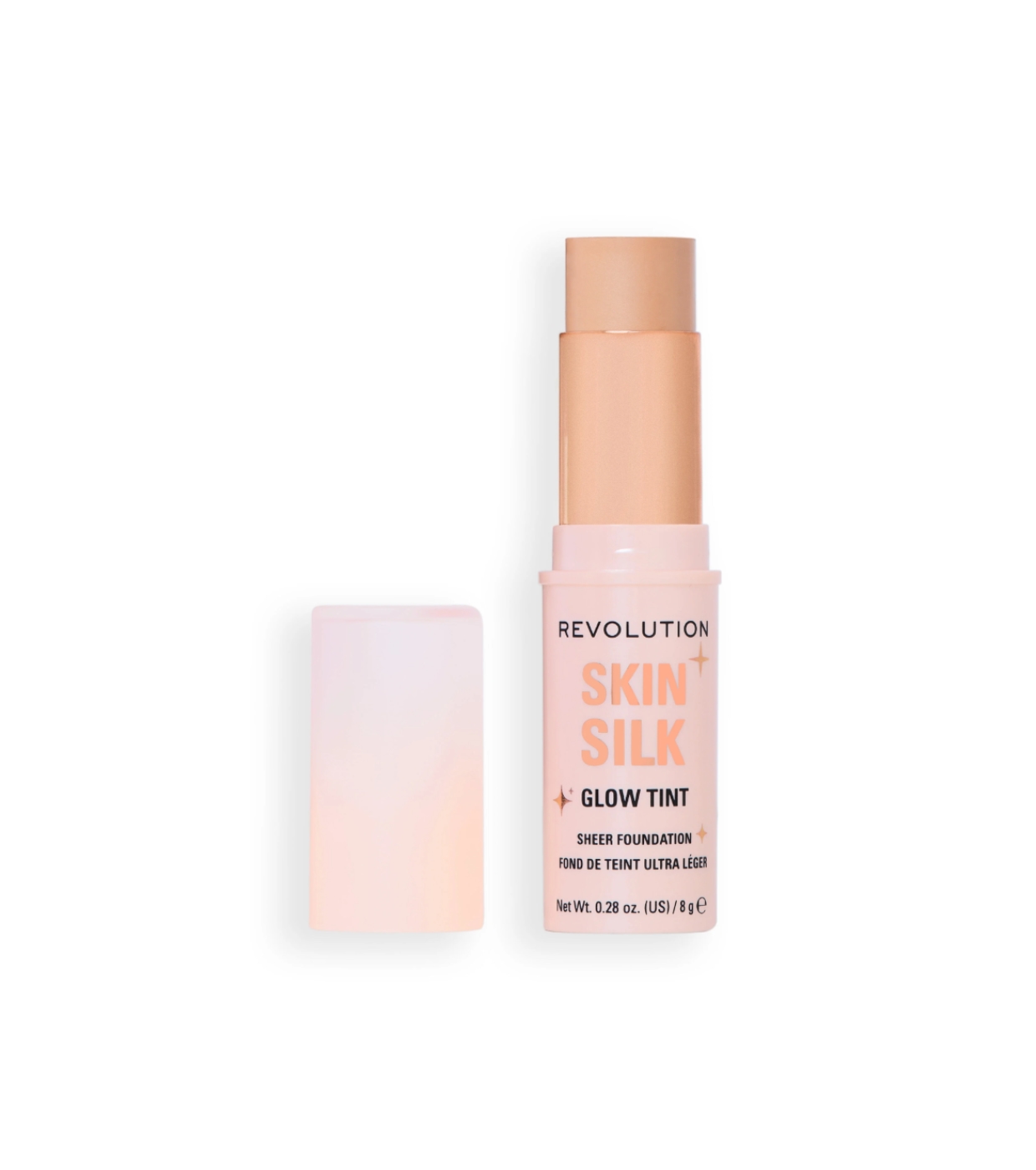 Makeup Revolution - Base de maquiagem em bastão Skin Silk Glow Tint Sheer Foundation - Fair Neutral Cool